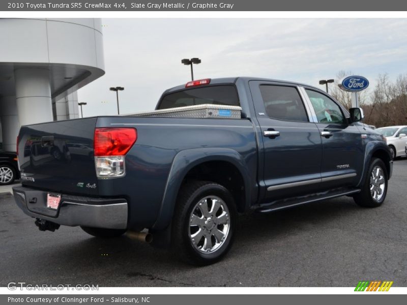 Slate Gray Metallic / Graphite Gray 2010 Toyota Tundra SR5 CrewMax 4x4