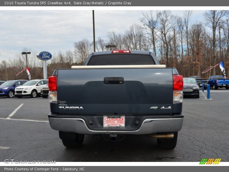 Slate Gray Metallic / Graphite Gray 2010 Toyota Tundra SR5 CrewMax 4x4