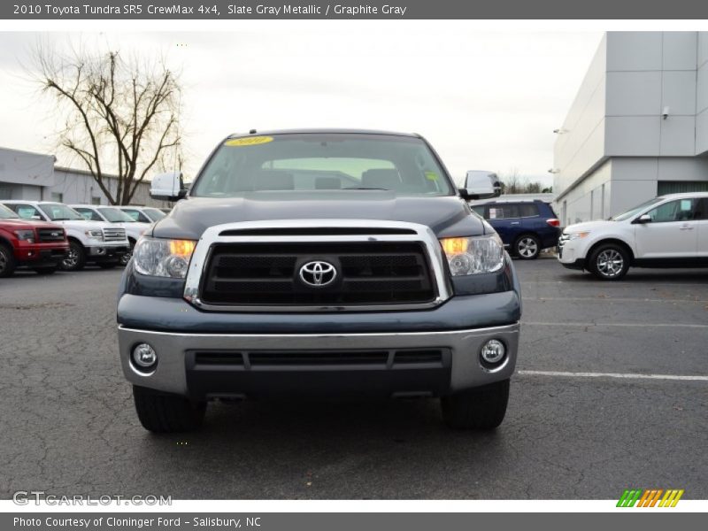 Slate Gray Metallic / Graphite Gray 2010 Toyota Tundra SR5 CrewMax 4x4