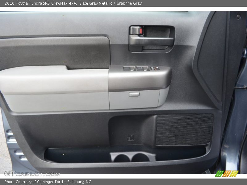 Slate Gray Metallic / Graphite Gray 2010 Toyota Tundra SR5 CrewMax 4x4