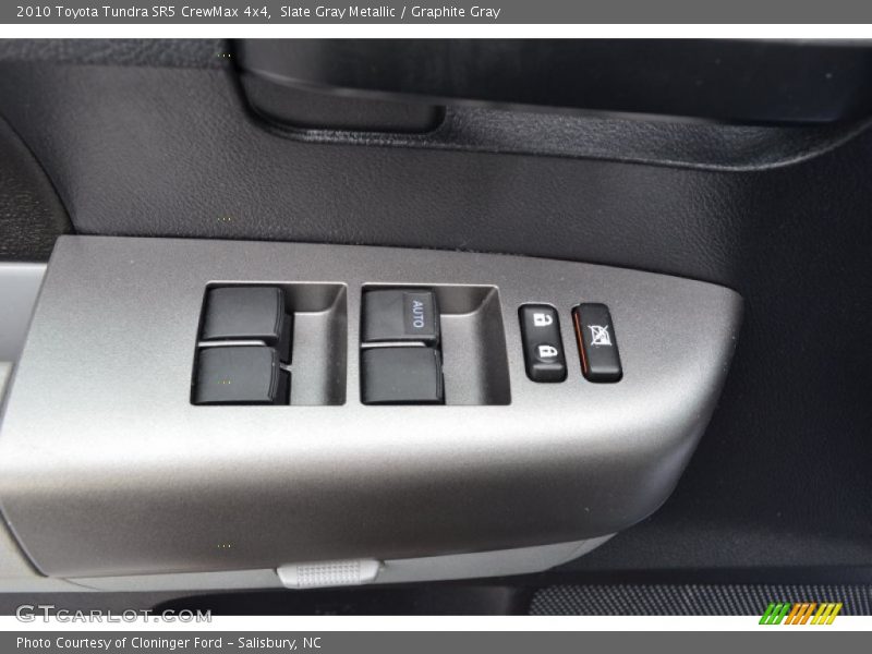 Slate Gray Metallic / Graphite Gray 2010 Toyota Tundra SR5 CrewMax 4x4