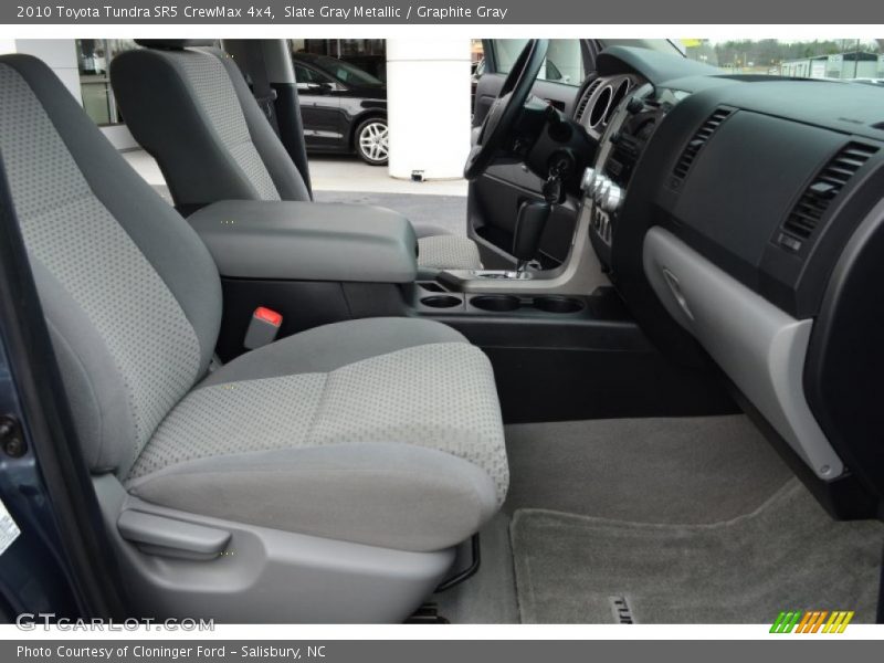 Slate Gray Metallic / Graphite Gray 2010 Toyota Tundra SR5 CrewMax 4x4