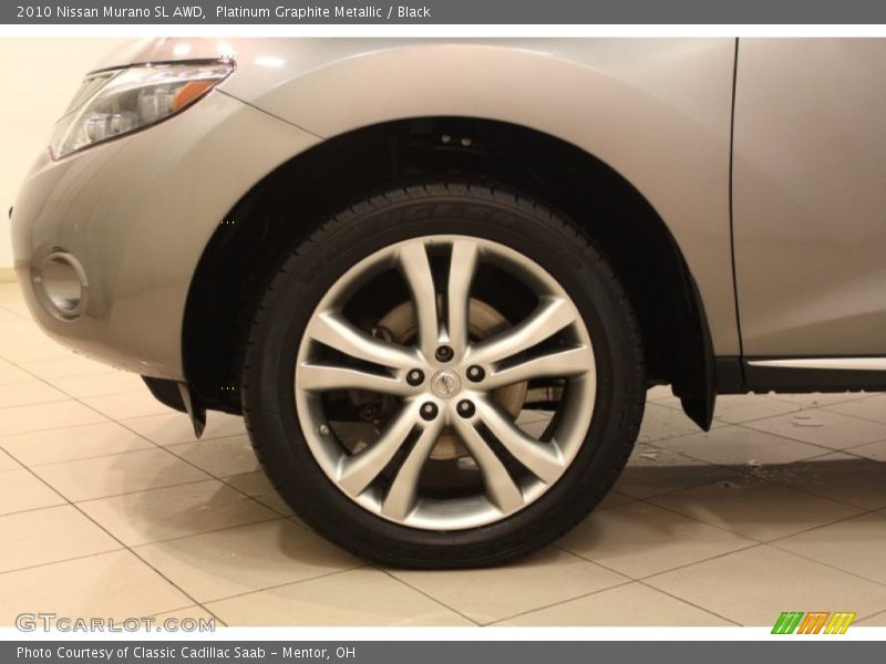 Platinum Graphite Metallic / Black 2010 Nissan Murano SL AWD