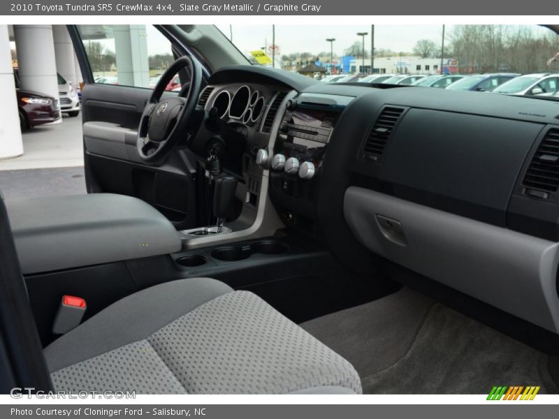 Slate Gray Metallic / Graphite Gray 2010 Toyota Tundra SR5 CrewMax 4x4