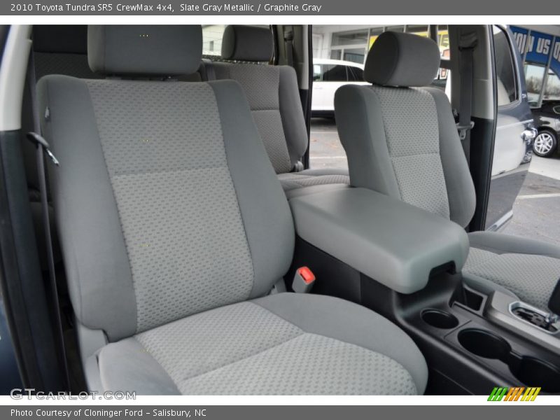 Slate Gray Metallic / Graphite Gray 2010 Toyota Tundra SR5 CrewMax 4x4