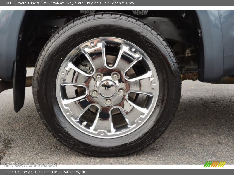Slate Gray Metallic / Graphite Gray 2010 Toyota Tundra SR5 CrewMax 4x4