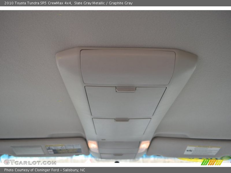 Slate Gray Metallic / Graphite Gray 2010 Toyota Tundra SR5 CrewMax 4x4