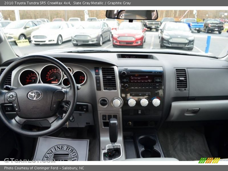 Slate Gray Metallic / Graphite Gray 2010 Toyota Tundra SR5 CrewMax 4x4