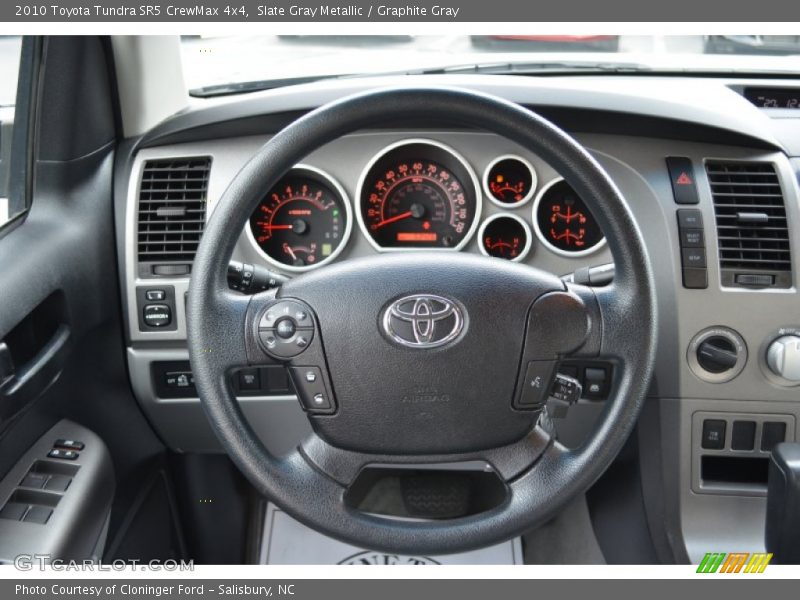 Slate Gray Metallic / Graphite Gray 2010 Toyota Tundra SR5 CrewMax 4x4