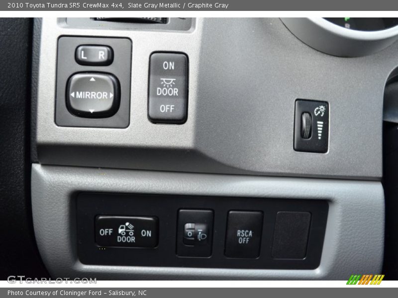 Slate Gray Metallic / Graphite Gray 2010 Toyota Tundra SR5 CrewMax 4x4