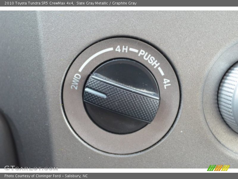 Slate Gray Metallic / Graphite Gray 2010 Toyota Tundra SR5 CrewMax 4x4