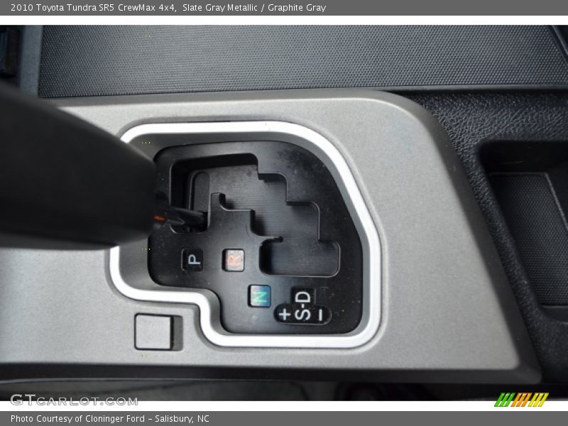 Slate Gray Metallic / Graphite Gray 2010 Toyota Tundra SR5 CrewMax 4x4
