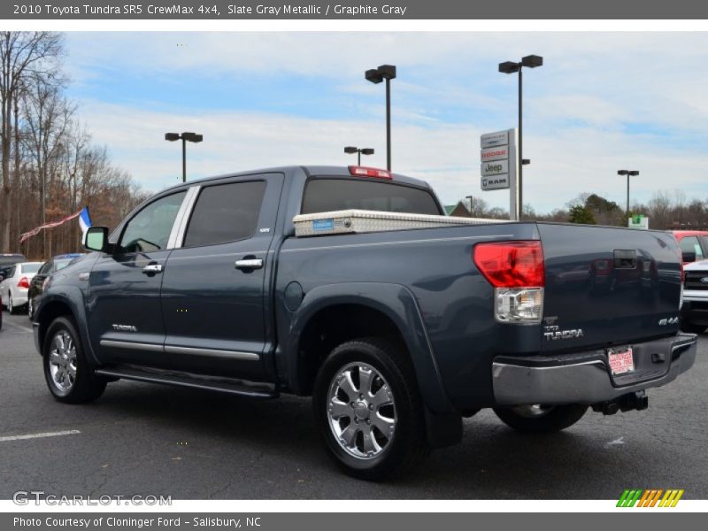 Slate Gray Metallic / Graphite Gray 2010 Toyota Tundra SR5 CrewMax 4x4