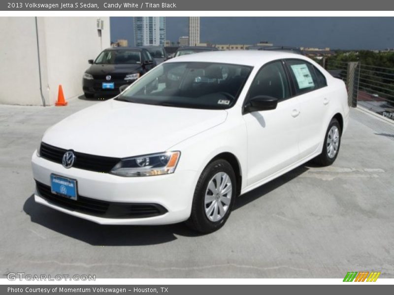 Candy White / Titan Black 2013 Volkswagen Jetta S Sedan