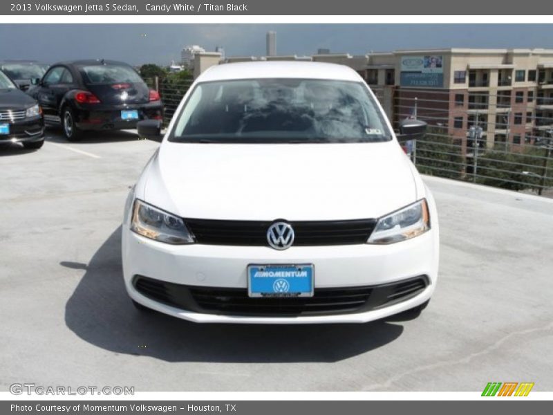 Candy White / Titan Black 2013 Volkswagen Jetta S Sedan