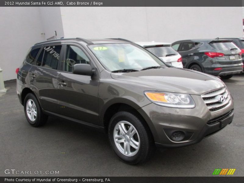 Front 3/4 View of 2012 Santa Fe GLS AWD