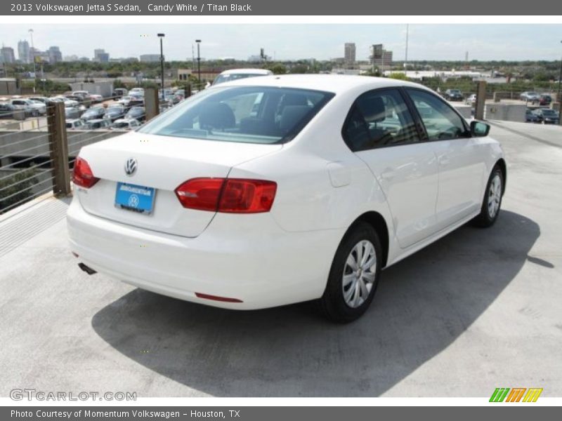 Candy White / Titan Black 2013 Volkswagen Jetta S Sedan