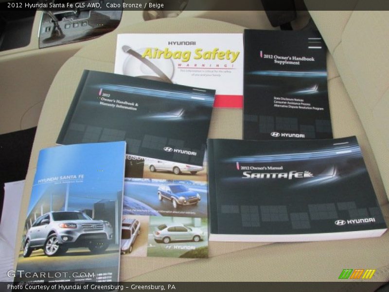 Books/Manuals of 2012 Santa Fe GLS AWD