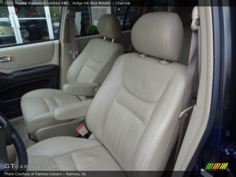 Indigo Ink Blue Metallic / Charcoal 2001 Toyota Highlander Limited 4WD