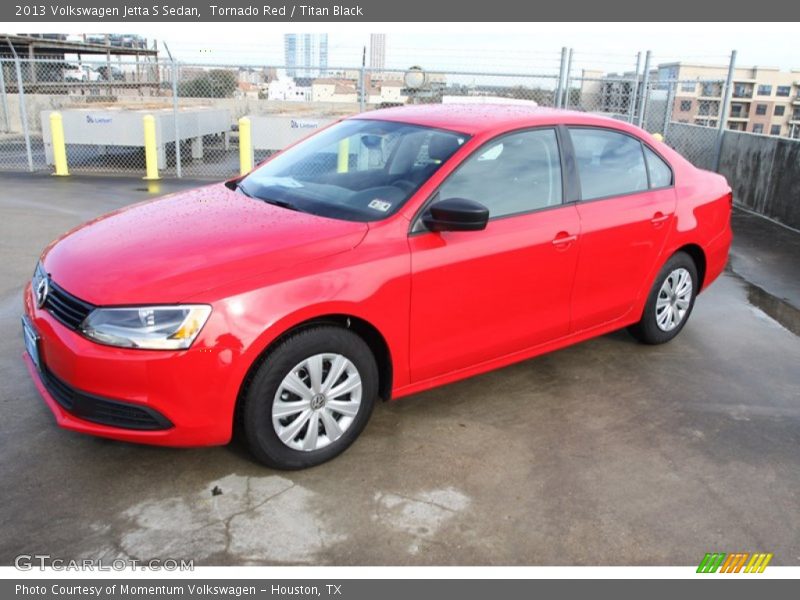 Front 3/4 View of 2013 Jetta S Sedan