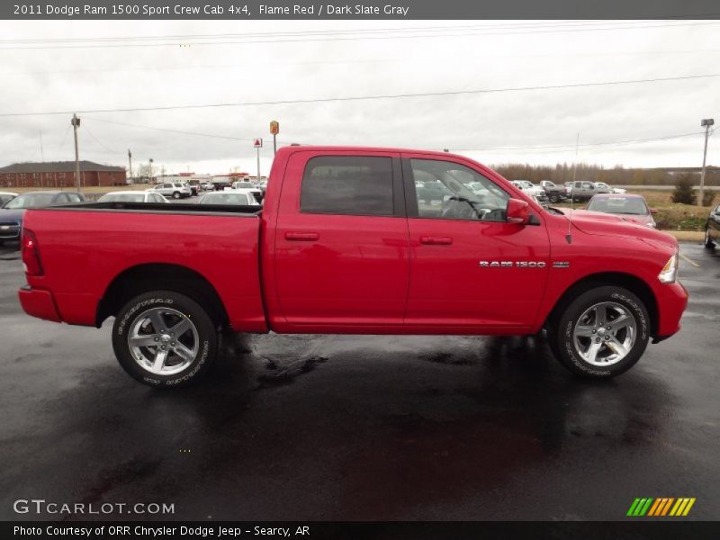  2011 Ram 1500 Sport Crew Cab 4x4 Flame Red