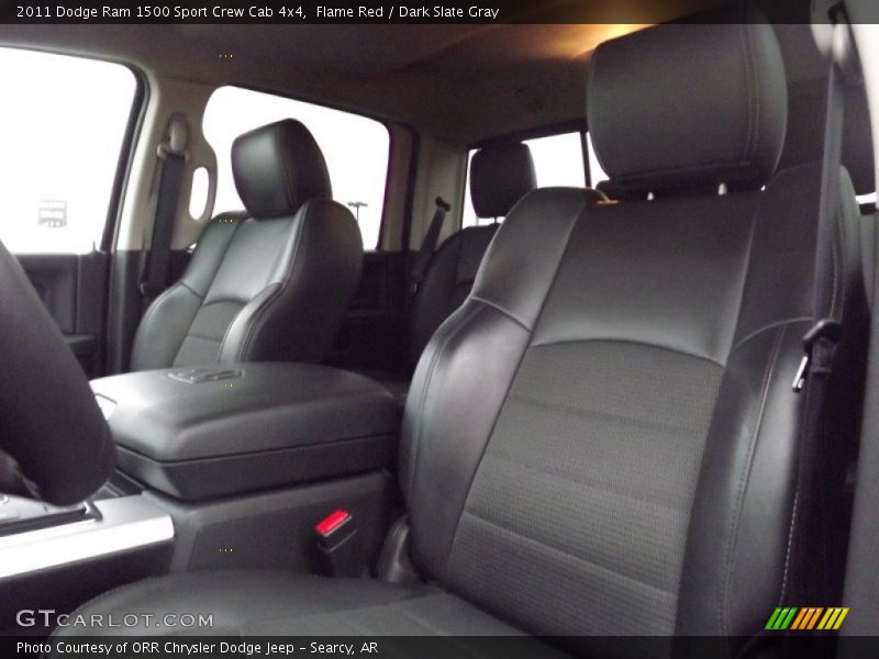 Front Seat of 2011 Ram 1500 Sport Crew Cab 4x4