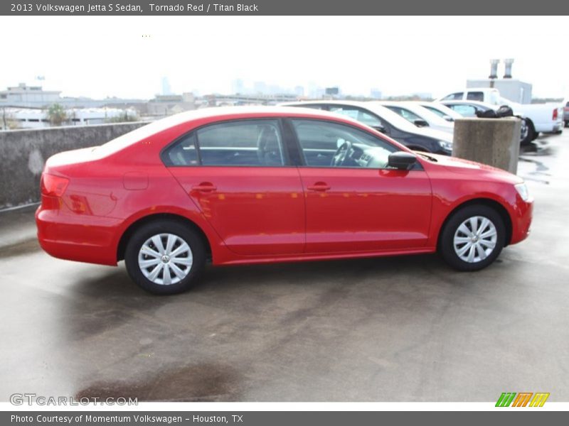 Tornado Red / Titan Black 2013 Volkswagen Jetta S Sedan
