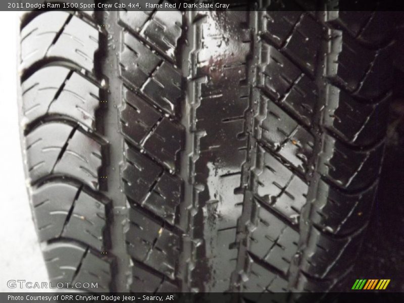 Flame Red / Dark Slate Gray 2011 Dodge Ram 1500 Sport Crew Cab 4x4
