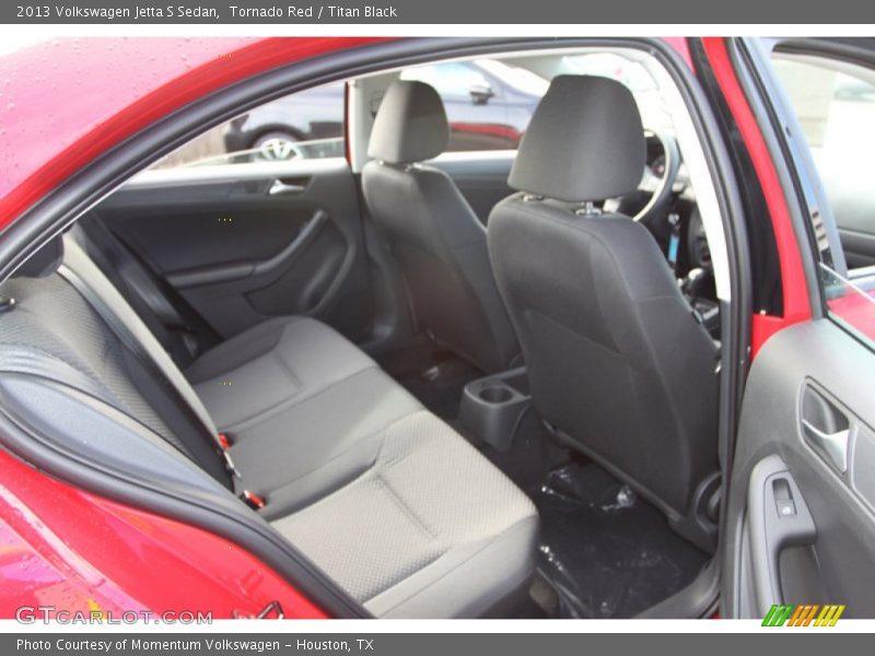 Tornado Red / Titan Black 2013 Volkswagen Jetta S Sedan