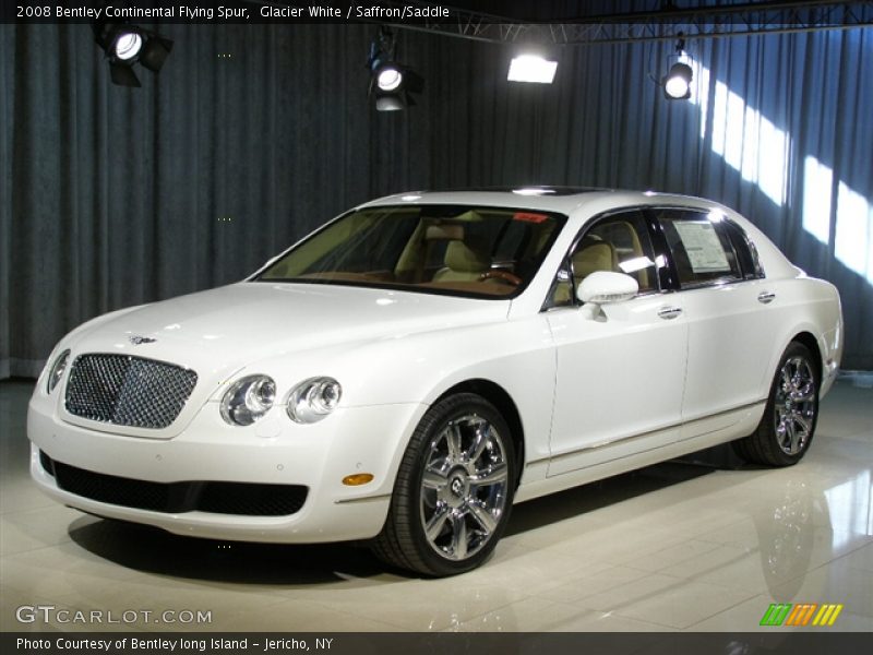 Glacier White / Saffron/Saddle 2008 Bentley Continental Flying Spur