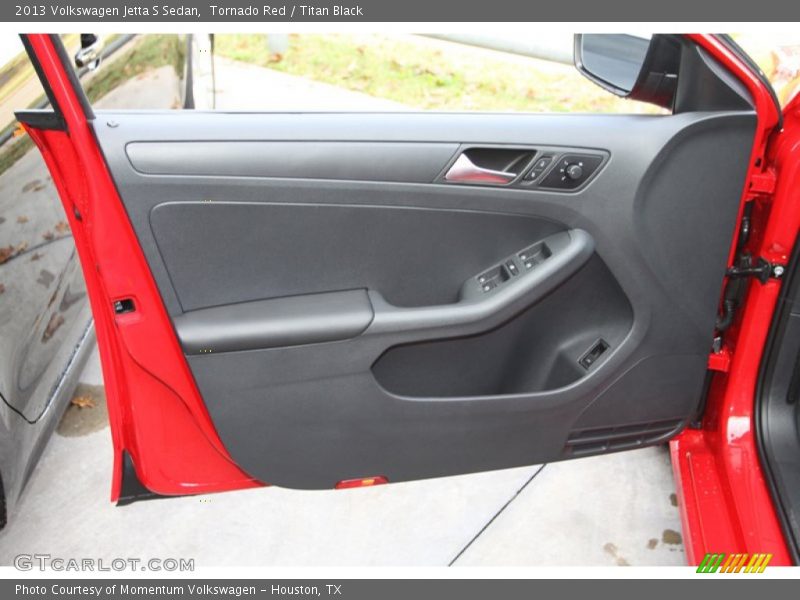 Door Panel of 2013 Jetta S Sedan