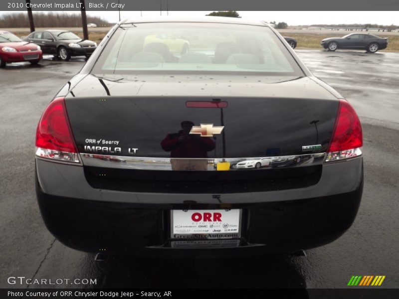 Black / Gray 2010 Chevrolet Impala LT