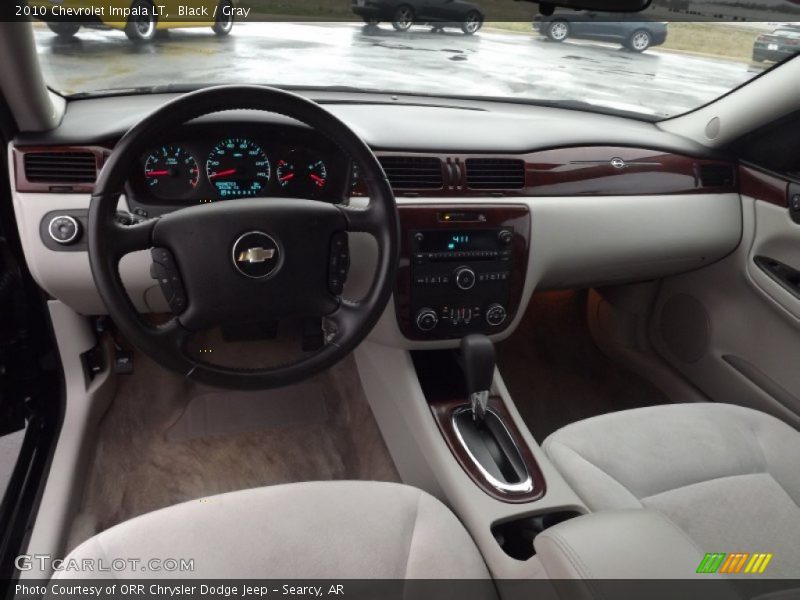 Black / Gray 2010 Chevrolet Impala LT