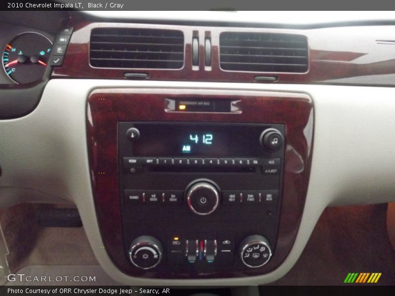 Black / Gray 2010 Chevrolet Impala LT
