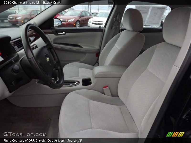 Black / Gray 2010 Chevrolet Impala LT