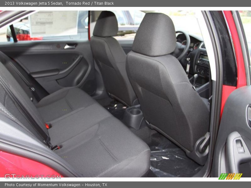 Tornado Red / Titan Black 2013 Volkswagen Jetta S Sedan