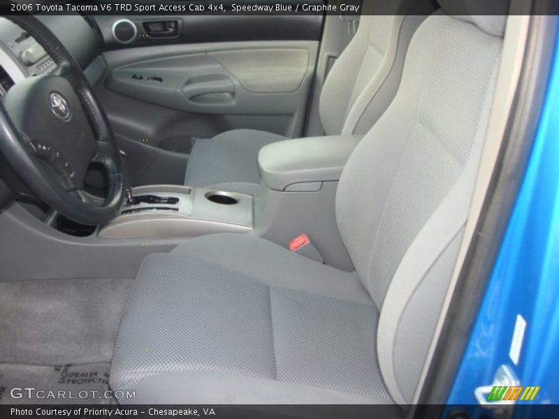 Speedway Blue / Graphite Gray 2006 Toyota Tacoma V6 TRD Sport Access Cab 4x4
