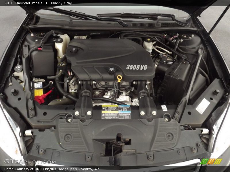 Black / Gray 2010 Chevrolet Impala LT