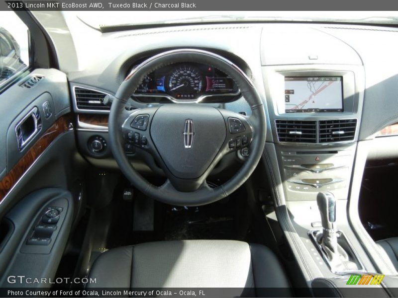 Tuxedo Black / Charcoal Black 2013 Lincoln MKT EcoBoost AWD