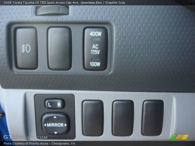 Speedway Blue / Graphite Gray 2006 Toyota Tacoma V6 TRD Sport Access Cab 4x4