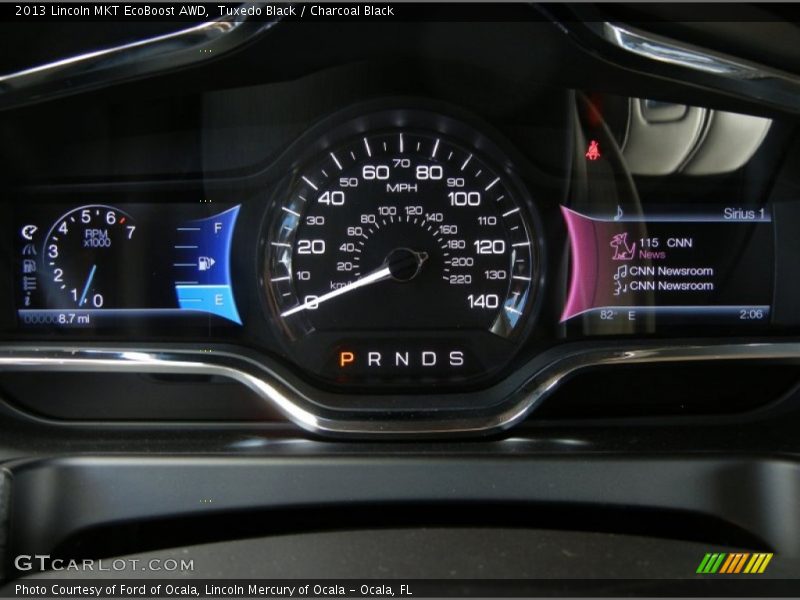Tuxedo Black / Charcoal Black 2013 Lincoln MKT EcoBoost AWD