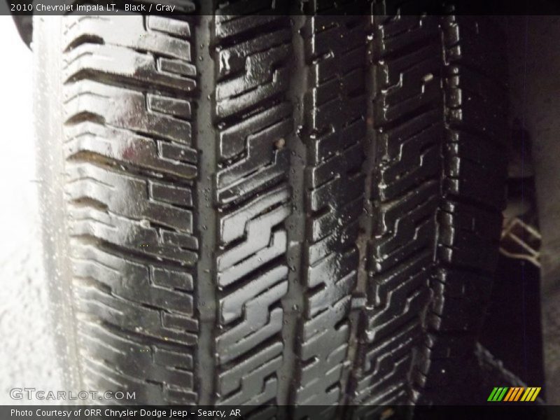 Black / Gray 2010 Chevrolet Impala LT