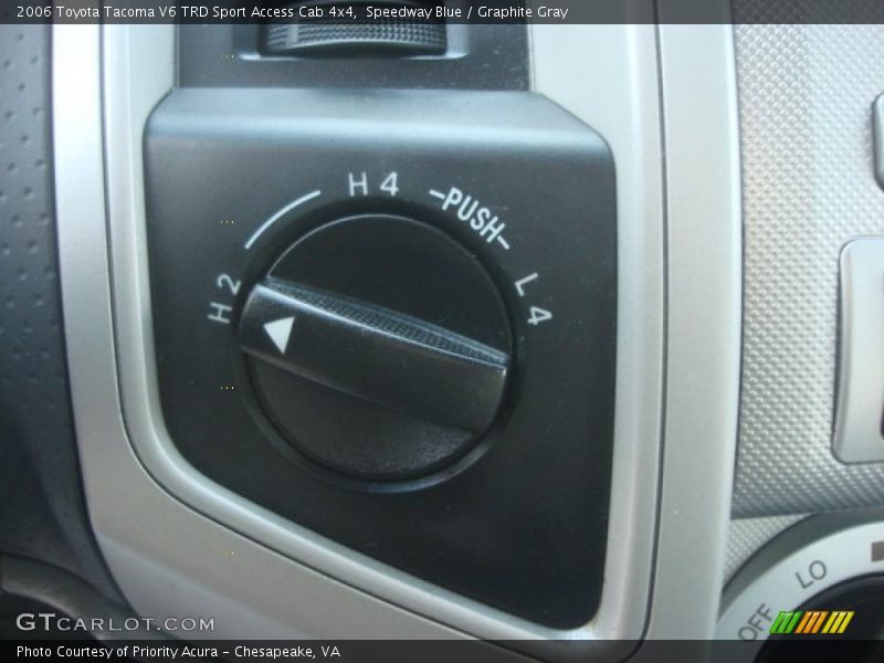 Speedway Blue / Graphite Gray 2006 Toyota Tacoma V6 TRD Sport Access Cab 4x4