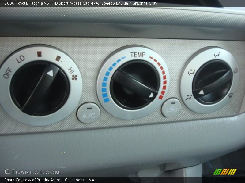 Speedway Blue / Graphite Gray 2006 Toyota Tacoma V6 TRD Sport Access Cab 4x4