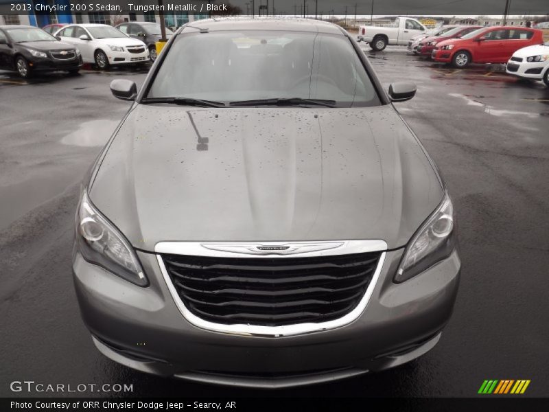 Tungsten Metallic / Black 2013 Chrysler 200 S Sedan