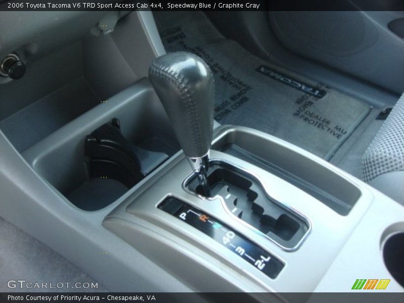 Speedway Blue / Graphite Gray 2006 Toyota Tacoma V6 TRD Sport Access Cab 4x4