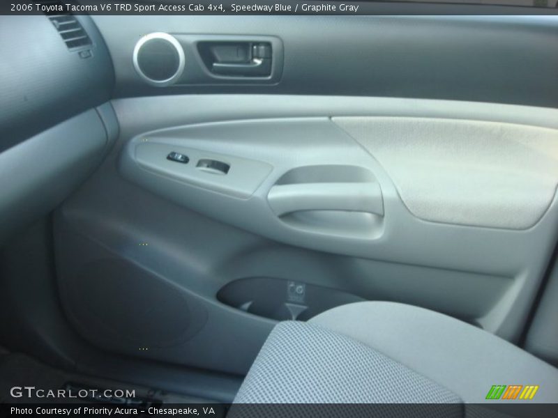 Speedway Blue / Graphite Gray 2006 Toyota Tacoma V6 TRD Sport Access Cab 4x4