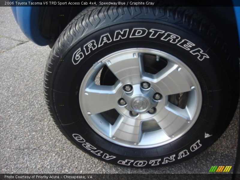 Speedway Blue / Graphite Gray 2006 Toyota Tacoma V6 TRD Sport Access Cab 4x4