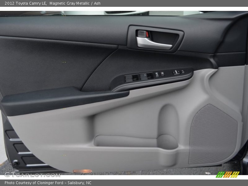 Magnetic Gray Metallic / Ash 2012 Toyota Camry LE