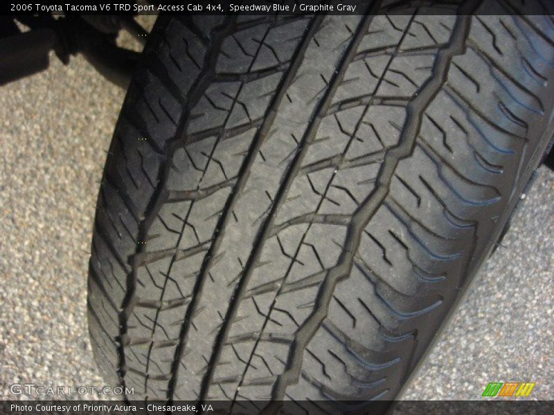 Speedway Blue / Graphite Gray 2006 Toyota Tacoma V6 TRD Sport Access Cab 4x4